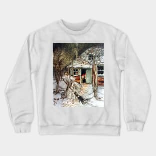 The Three Little Men From The Wood - Arthur Rackham Crewneck Sweatshirt